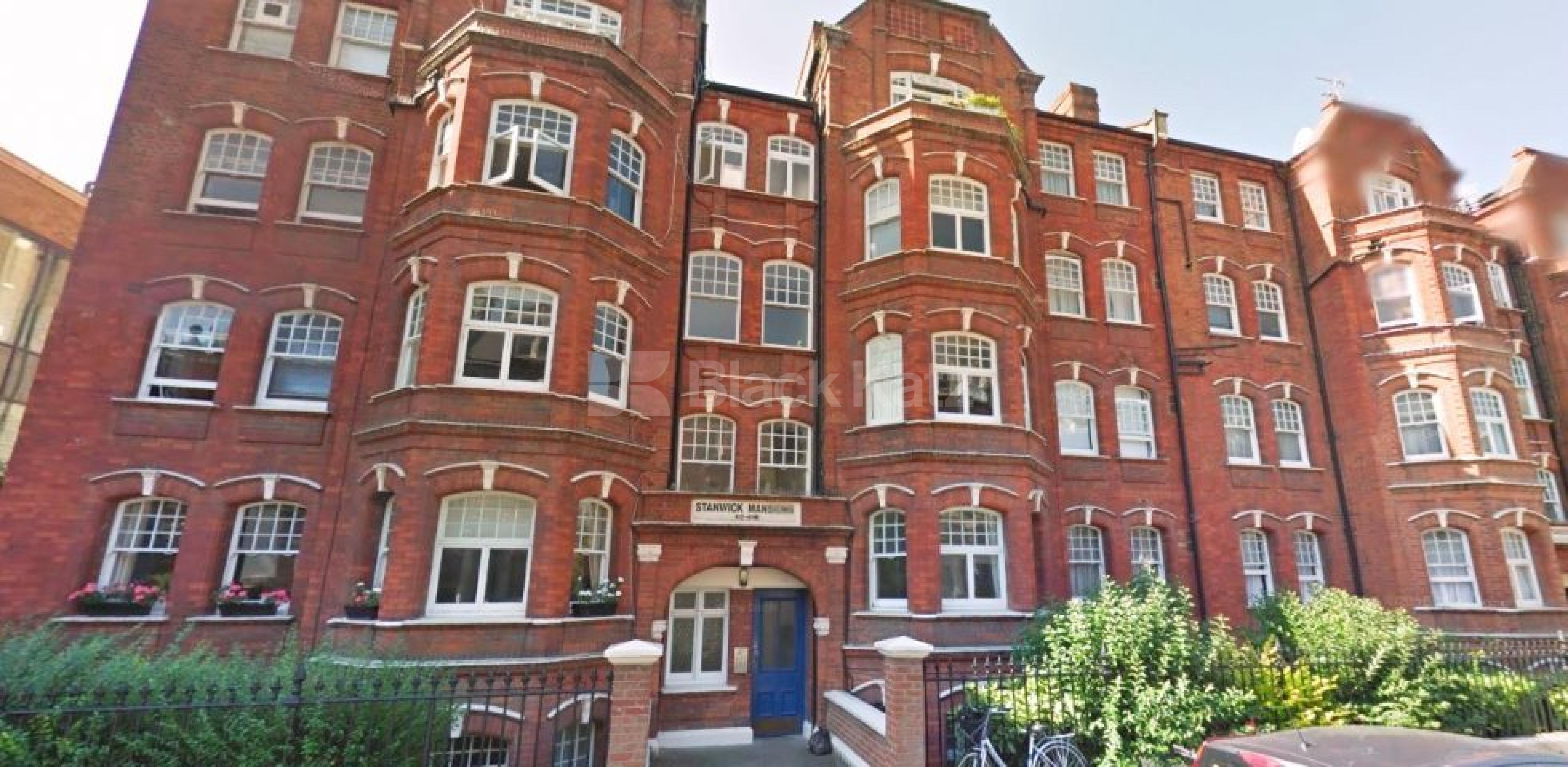 			LET, 3 Bedroom, 1 bath, 1 reception Apartment			 Stanwick Mansions, Stanwick Road , WEST KENSINGTON  W14